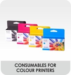 Ink cartridge for colour label printers