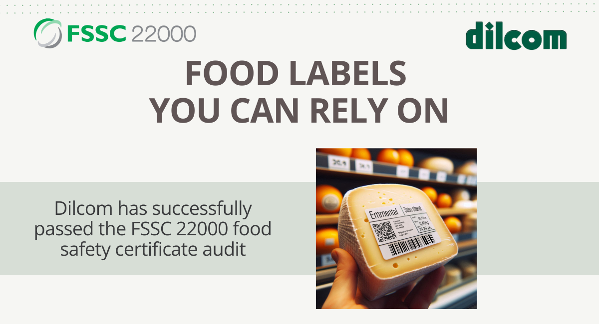 FSSC 22000 certified labels