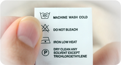 Текстилни етикети за дрехи