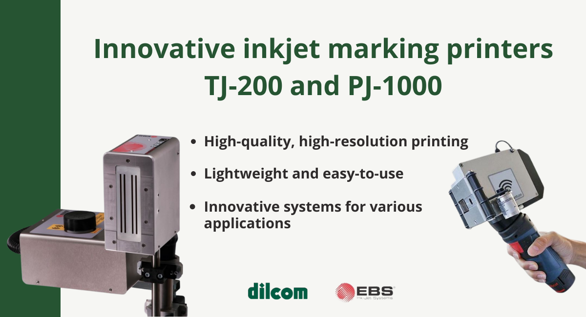 EBS inkjet coders for marking products