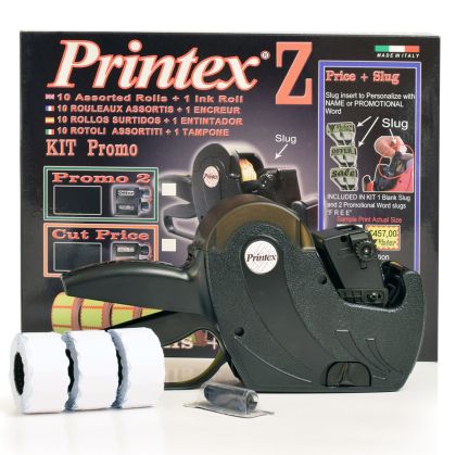 PRICE GUN LABELLER PRINTEX Z8 SET-archive