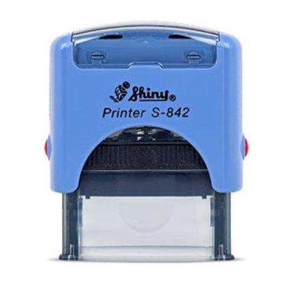 AUTOMATIC STAMP SHINY S-842 size 14x38 mm