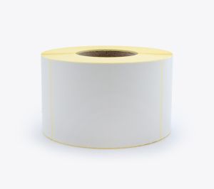 BLANK WHITE SELF ADHESIVE LABELS ON ROLLS, 100x150 mm, 1000 labels