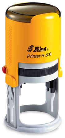 AUTOMATIC ROUND STAMP SHINY R-538